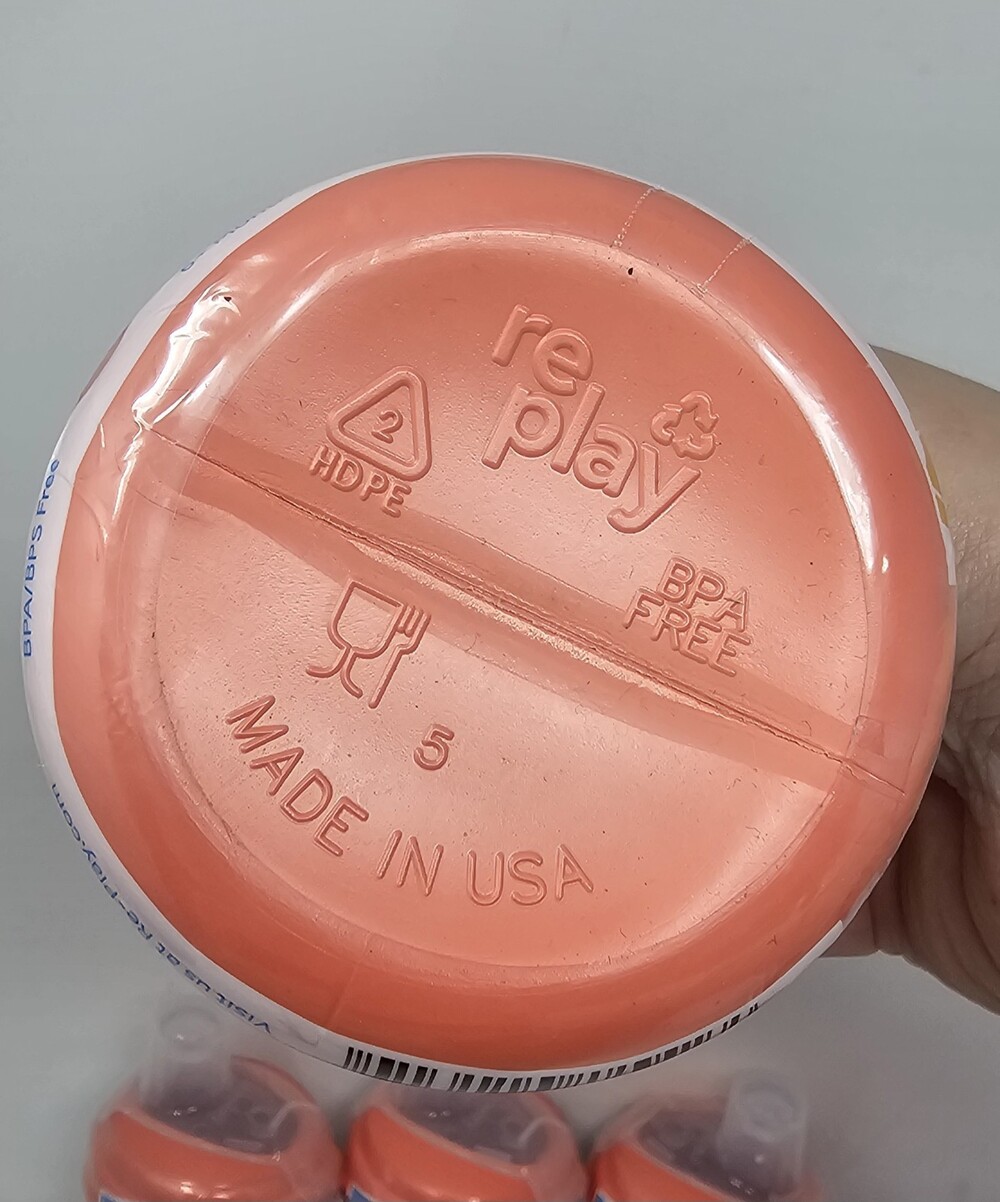 Lot of 6 RePlay Recycled Soft Spout Sippy Transition Cup Pink 8 fl Oz Toddler - Picture 5 of 5